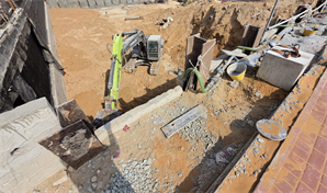 Renascent Tower — construction site