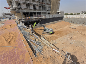 Renascent Tower — construction site