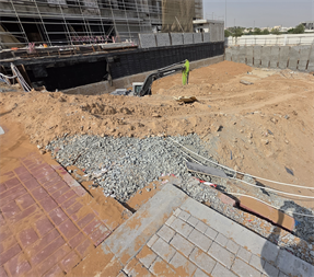 Renascent Tower — construction site