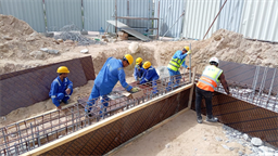 Le Blanc Residence By Imtiaz — construction site