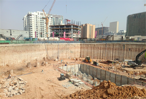 Le Blanc Residence By Imtiaz — construction site
