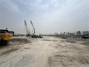 The Edit, Dubai Design District (D3) construction progress, 0.24% complete: RERA site inspection 19 Aug 2026 (photo 3)