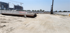 Maravea Residences, Dubai Islands construction progress, 0.03% complete: RERA site inspection 8 Jul 2026 (photo 1)