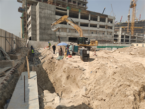 ELAR1S Axis, Jumeirah Village Triangle (JVT) construction progress, 2.18% complete: RERA site inspection 12 Oct 2026 (photo 3)