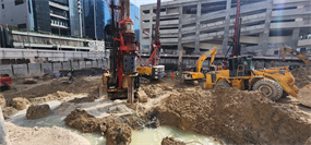 Inaura Hotels & Residences — construction site