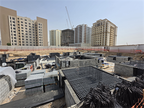09 Life Residences, Wadi Al Safa 5, Dubailand construction progress, 6.84% complete: RERA site inspection 26 Aug 2026 (photo 4)