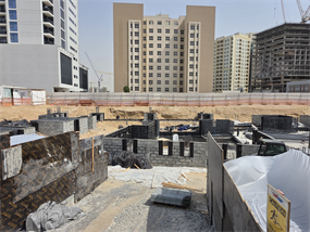 09 Life Residences, Wadi Al Safa 5, Dubailand construction progress, 6.84% complete: RERA site inspection 26 Aug 2026 (photo 2)