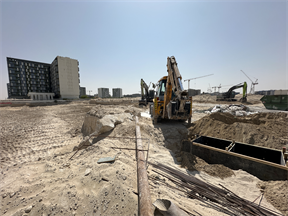Avenew 888 Loom, Dubai South construction progress, 1.63% complete: RERA site inspection 13 Oct 2026 (photo 1)
