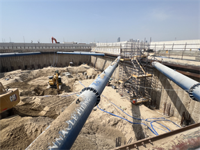 Eaton Square — construction site