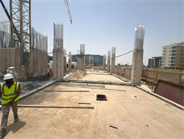 Ajwan Residences, Dubai South construction progress, 10.02% complete: RERA site inspection 4 Aug 2026 (photo 1)