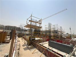 Ajwan Residences, Dubai South construction progress, 10.02% complete: RERA site inspection 4 Aug 2026 (photo 4)