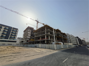Dar Al Aiham One, Warsan 4 construction progress, 20.78% complete: RERA site inspection 3 Aug 2026 (photo 1)