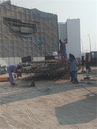Samana Business Hub — construction site