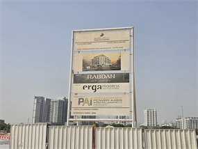 Rabdan Square — construction site