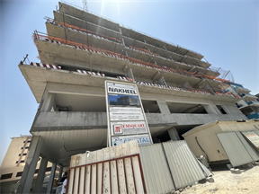 Sadaat Tower — construction site