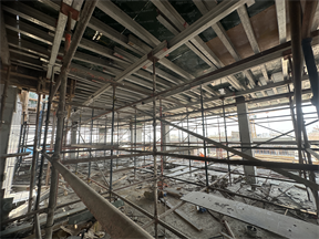 Sadaat Tower — construction site